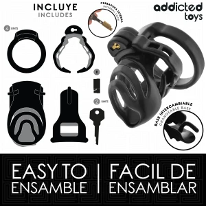 ADDICTED TOYS LOCKED - ETERNAL LOCK PENISKÃFIG 9 CM